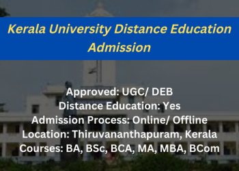 Kerala University Distance Education Admission