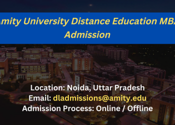 Amity University Distance Education MBA
