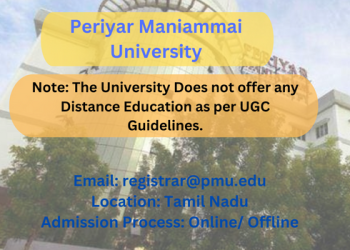 PMU Distance Education Admission