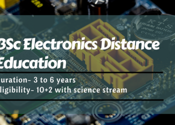 BSc Electronics Distance Education