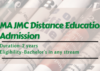 MA JMC Distance Education