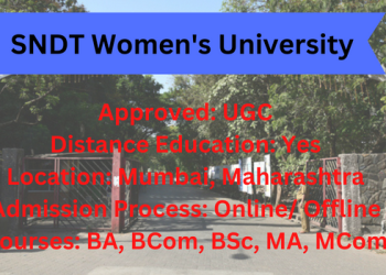 SNDT Women's University Distance Education