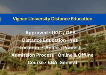 Vignan University Distance education