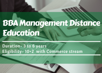 BBA Management Distance Education