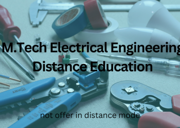 M.Tech Electrical Engineering Distance Education
