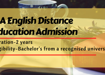 MA English Distance Education