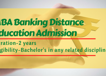 MBA Banking Distance Education