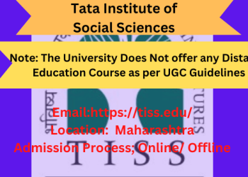 TISS Distance Education Admission