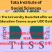TISS Distance Education Admission