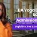 BA Yoga Distance Education Admission