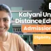 Kalyani University Distance Education Admission