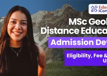 MSc Geology Distance Education Admission