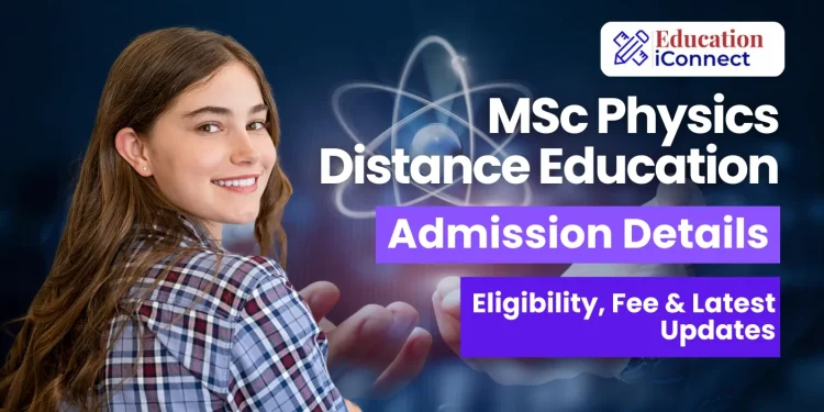 MSc Physics Distance Education