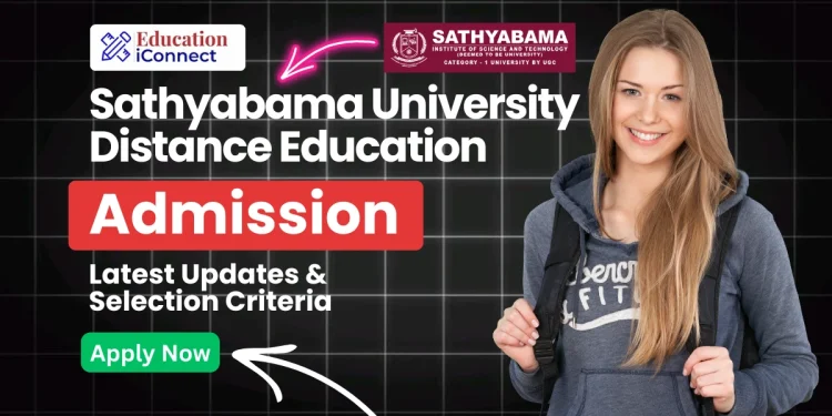 Sathyabama University Distance Education Admission