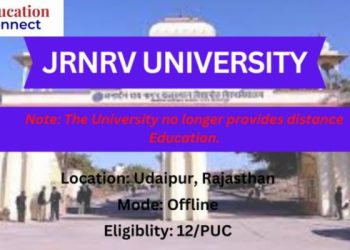 JRNRVU Distance Education Admission