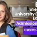 Vidyasagar University Distance Education Admission