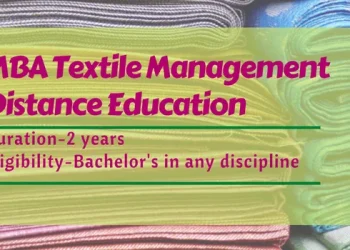 MBA Textile Management Distance Education