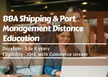 BBA Shipping & Port Management Distance Education