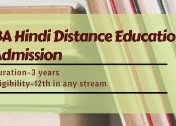 BA Hindi Distance Education
