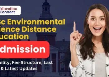 MSc Environmental Science Distance Education Admission