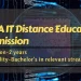 MBA IT Distance Education