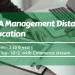BBA Management Distance Education