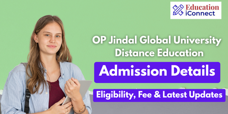 OP Jindal Global University Distance Education