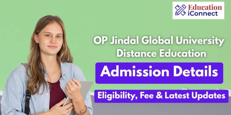 OP Jindal Global University Distance Education