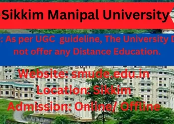 Sikkim Manipal University Distance Education