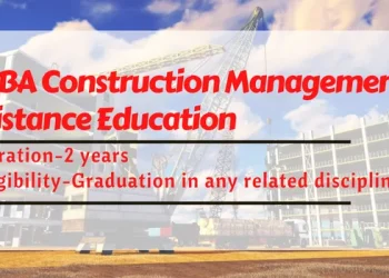 MBA Construction Management Distance Education