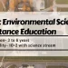 BSc Environmental Science